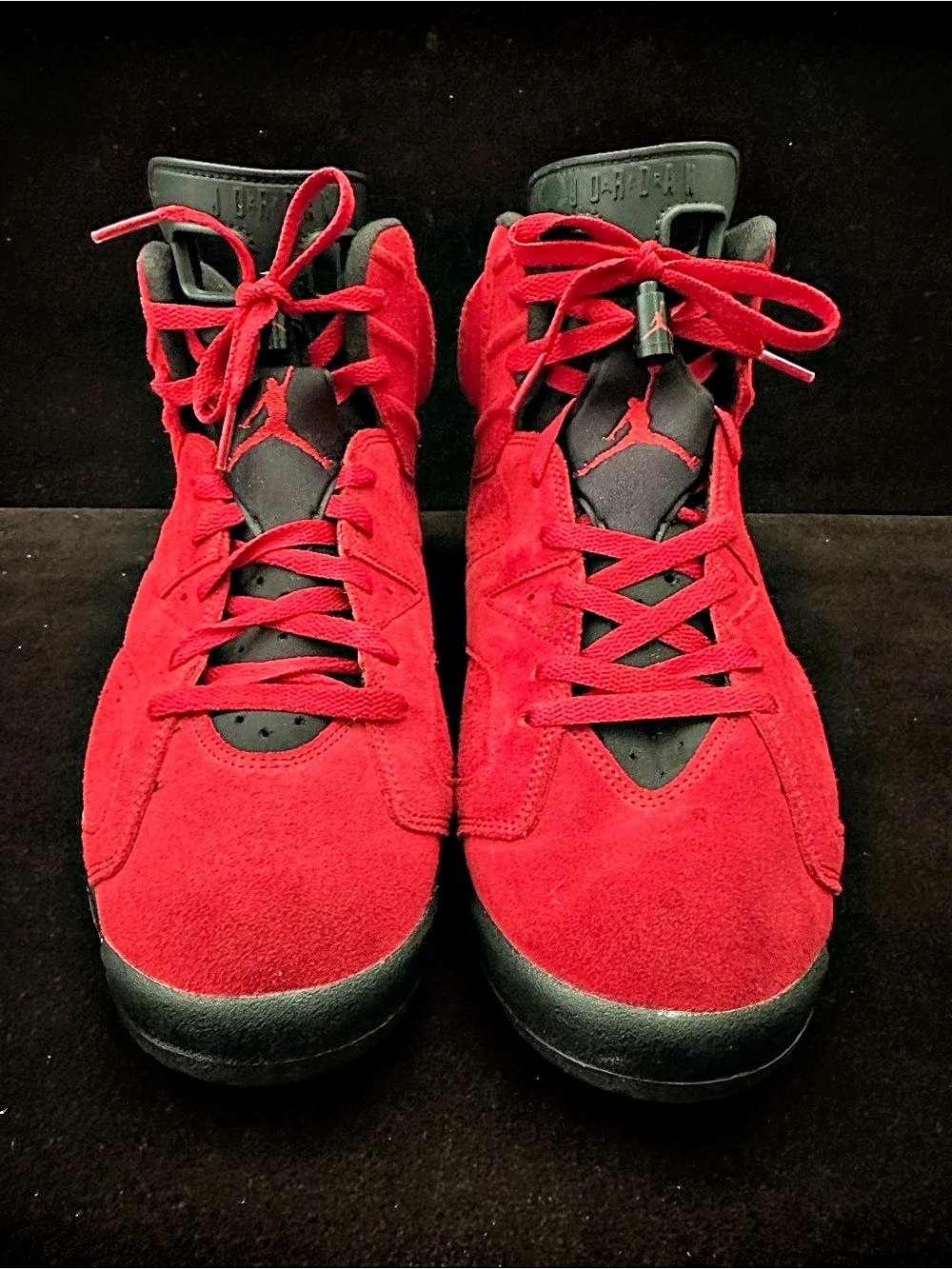 Jordan Air Jordan 6 Retro 'Toro Bravo' Sneakers Red & Black US 13